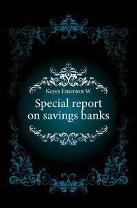 Special report on savings banks