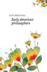 Early American philosophers