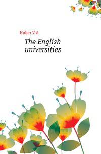 The English universities