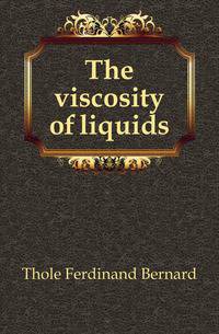 The viscosity of liquids