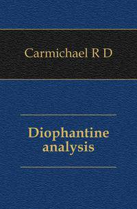 Diophantine analysis