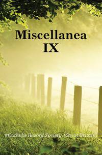 Miscellanea IX