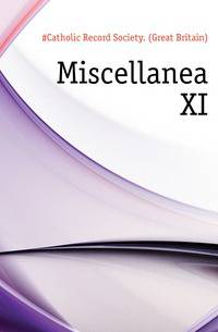 Miscellanea XI