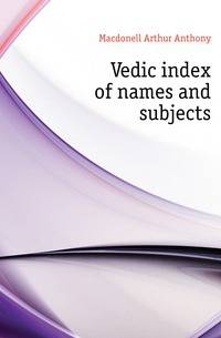 Vedic index of names and subjects