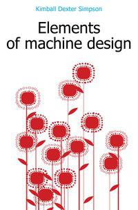 Elements of machine design