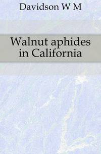 Walnut aphides in California