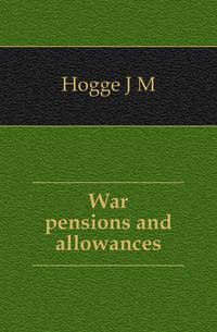 War pensions and allowances