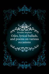 Odes, lyrical ballads, and poems on various occasions