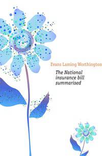 The National insurance bill summarised