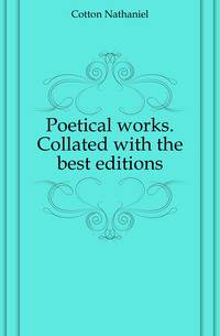 Poetical works. Collated with the best editions
