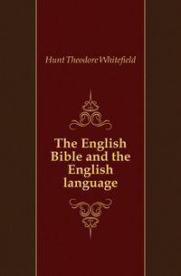 The English Bible and the English language