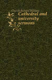 Cathedral and university sermons