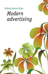 Modern advertising