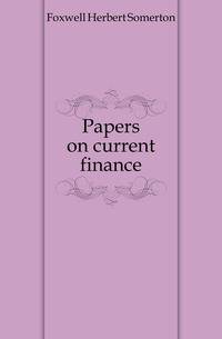 Papers on current finance