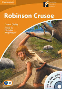 Robinson Crusoe Level 4 Intermediate Book with CD-ROM and Audio CDs (2)