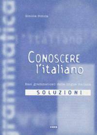 Conoscere Italiano Soluzioni