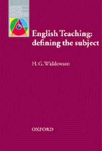Defining Issues in English Language Teaching