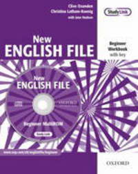 New English File Beginner Workbook with Answer Booklet and MultiROM