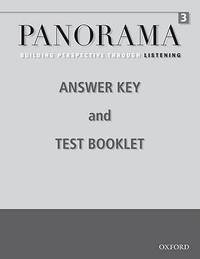 Panorama Listening 3: Answer Key and Test Booklet