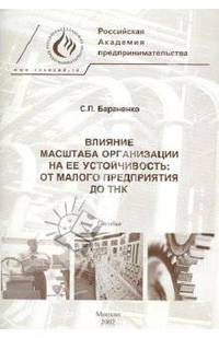 Влияние масштаба организации на ее устойчивость. От малого предприятия до ТНК