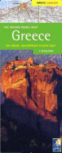 Rough Guide Map Greece