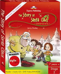 Read.Story of Santa Claus PB+CD+DVD