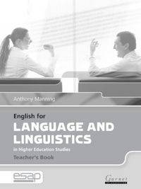 English for Language and Linguistics in Higher Education Studies. Teacher's Book