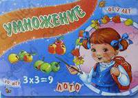 Лото, ' Умножение', развивающие игры
