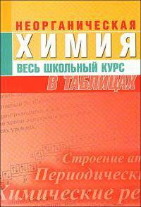 Неорганическая химия. Весь школьный курс в таблицах