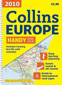 2010 Collins Handy Road Atlas Europe