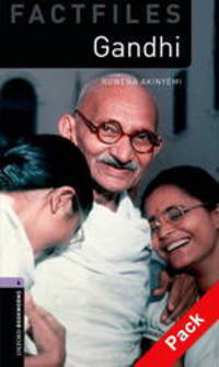 OBL Factfiles 4 Gandhi Book with Audio CD