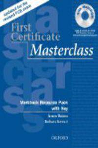 First Certificate Masterclass: Workbook Resource Pack with Key (+ CD)
