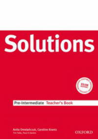 Solutions Pre-Intermediate Teacher's Book