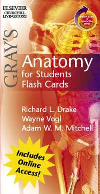 Gray&apos;s Anatomy for Students Flash Cards,