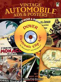 Vintage Automobile Ads and Posters CD-ROM and Book