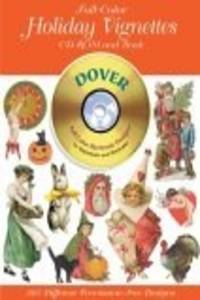 Full-Color Holiday Vignettes CD-ROM and Book