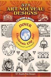 571 Art Nouveau Designs [Dover Electronic Clip Art Series]
