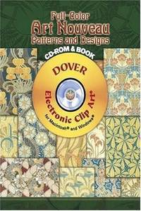 Full-Color Art Nouveau Patterns and Designs CD-ROM and Book