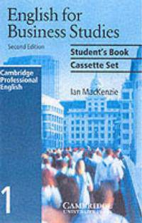 English for Business Studies Audio Cassette Set (2 Cassettes): A Course for Business Studies and Economics Students