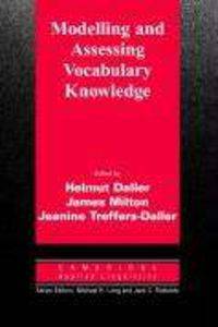 Modelling and Assessing Vocabulary Knowledge
