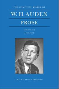 W. h. auden prose 1949-1955