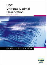 Udc - universal decimal classification. standard edition alphabetical index