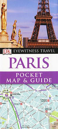 DK Eyewitness Pocket Map and Guide: Paris
