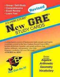New GRE: Exambusters Study Cards