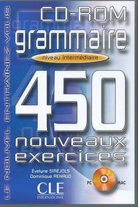 Grammaire 450 Nouveaux Exercices, Niveau Intermediaire
