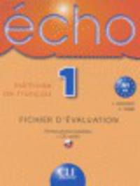 Echo 1 Fichier D'Evaluation Photocopiable + CD Audio