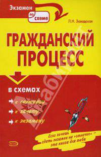 Гражданский процесс в схемах: К семинару; К зачету; К экзамену: Учебное пособие для вузов - (Экзамен по схеме)