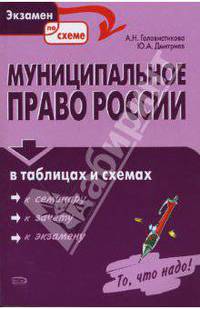 Муниципальное право России в таблицах и схемах
