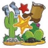 Accent Punch-Outs Western Round Up (108 pieces)