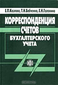 Корреспонденция счетов бухгалтерского учета